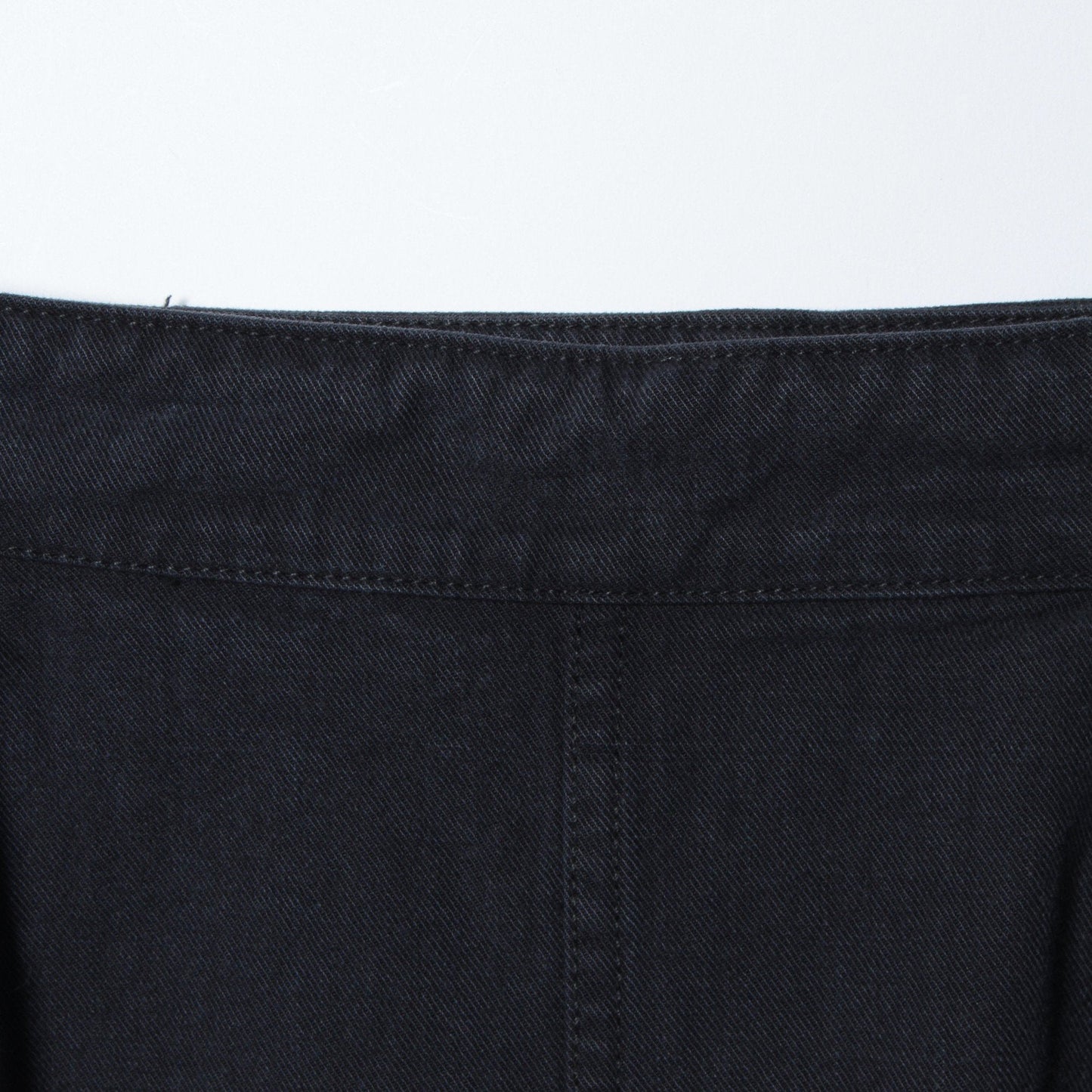 FADED COTTON TWILL SKIRT