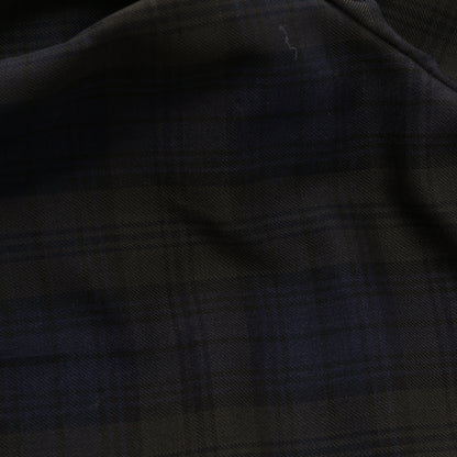WOOL BLACKWATCH TROUSERS