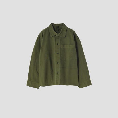 COARSE YARN COTTON SHIRT