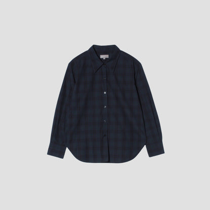 TARTAN POPLIN COTTON SHIRT