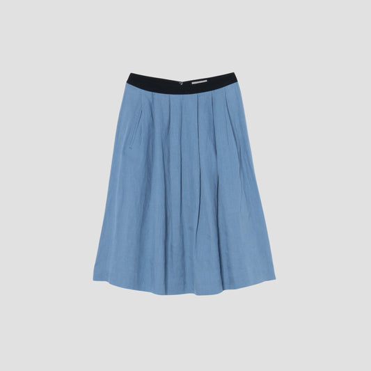 SHIRTING LINEN III SKIRT
