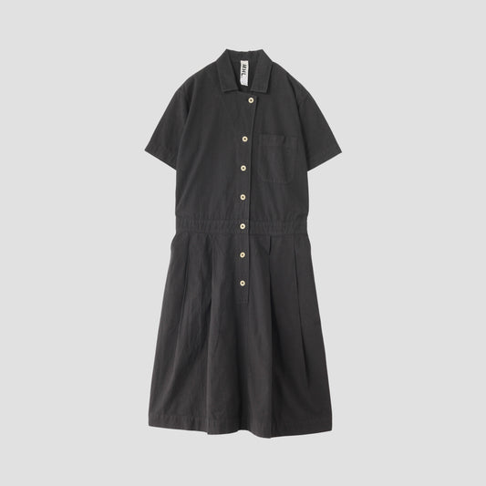 DENSE COTTON LINEN DRESS