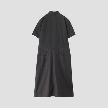 DENSE COTTON LINEN DRESS