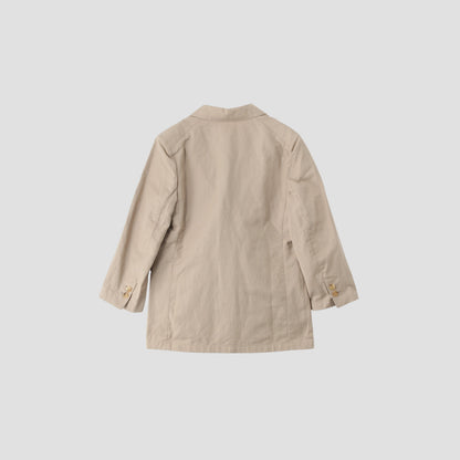 COTTON LINEN OXFORD JACKET
