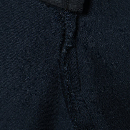 COTTON LINEN TWILL TROUSERS