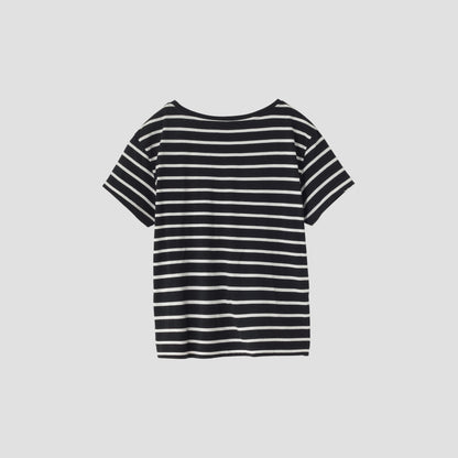 COTTON BOLD STRIPE JERSEY