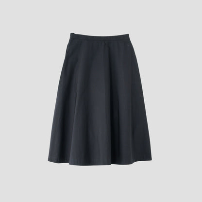 COTTON TAFETTA SKIRT