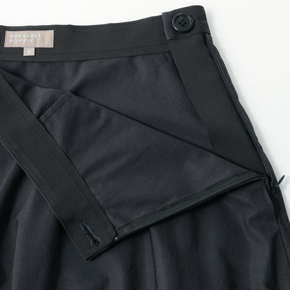COTTON TAFETTA SKIRT