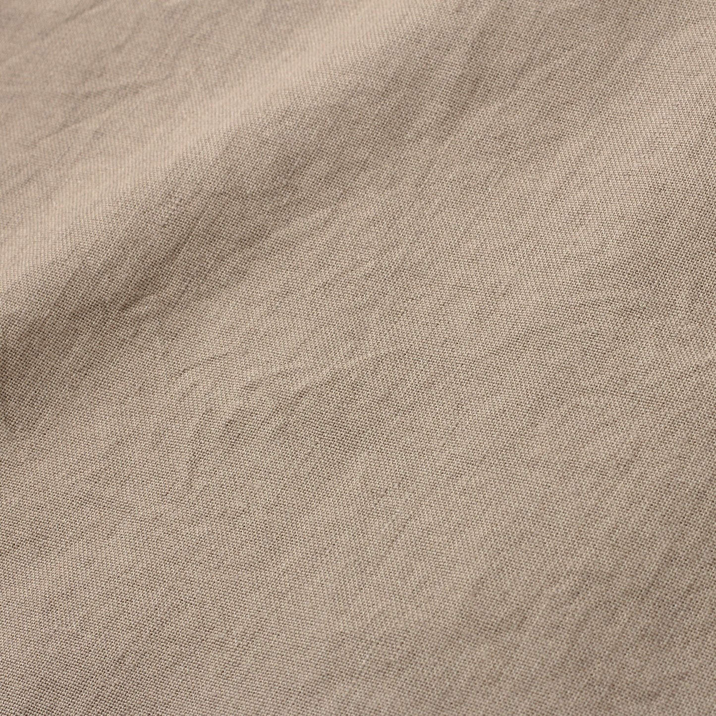 FADED LINEN COTTON PLAINWEAVE SHIRT