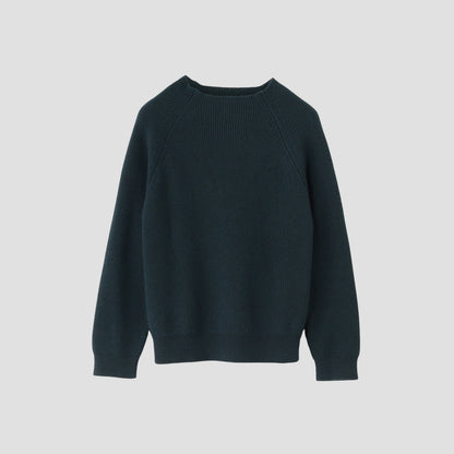 WOOL COTTON JUMPER KNIT