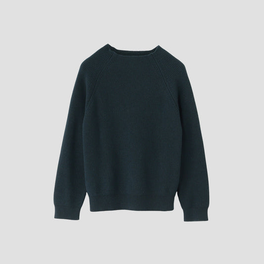 WOOL COTTON JUMPER KNIT