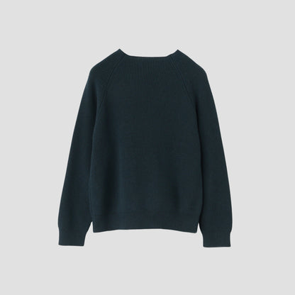 WOOL COTTON JUMPER KNIT