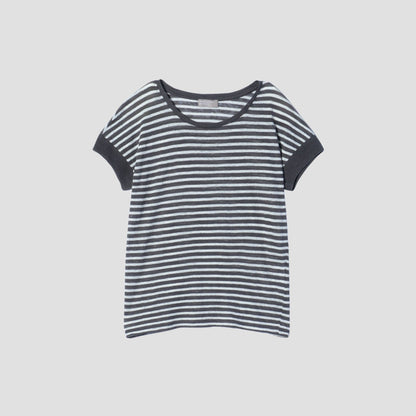 LINEN STRIPE JERSEY