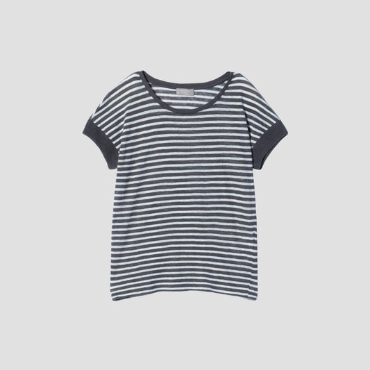 LINEN STRIPE JERSEY