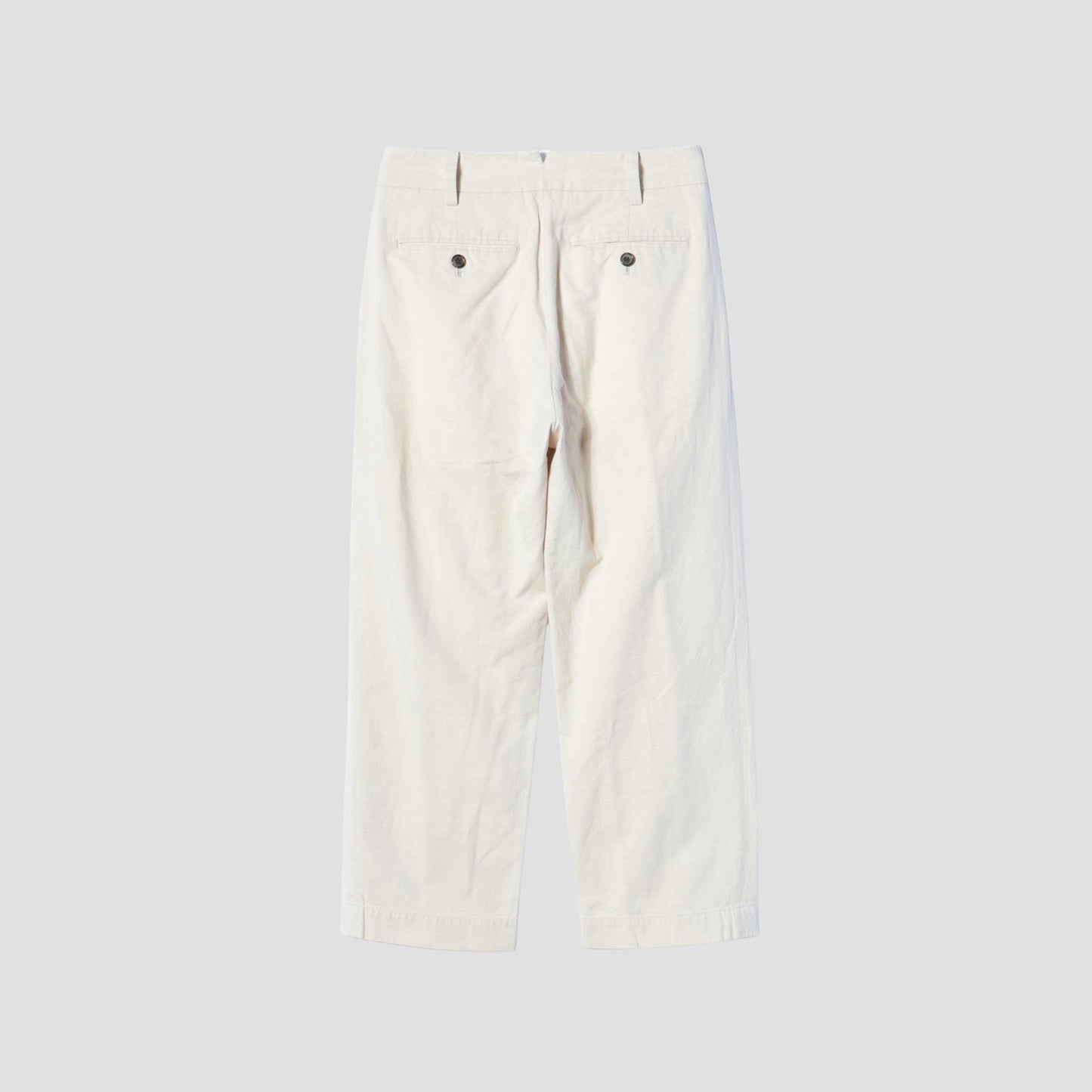 COTTON LINEN SILK TROUSERS
