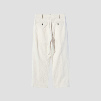 COTTON LINEN SILK TROUSERS