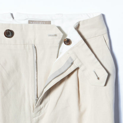 COTTON LINEN SILK TROUSERS