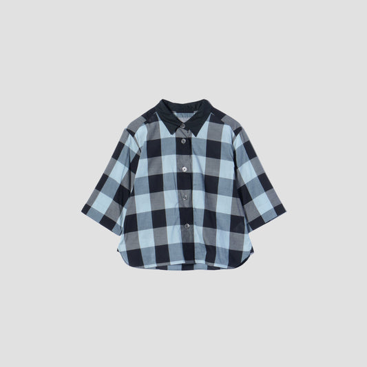 COTTON GINGHAM CHECK SHIRT