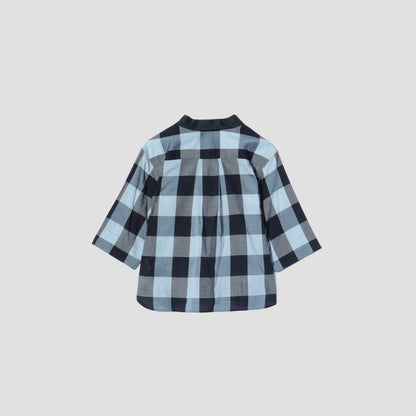 COTTON GINGHAM CHECK SHIRT