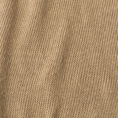 LINEN COTTON WIDE ROLL NECK KNIT