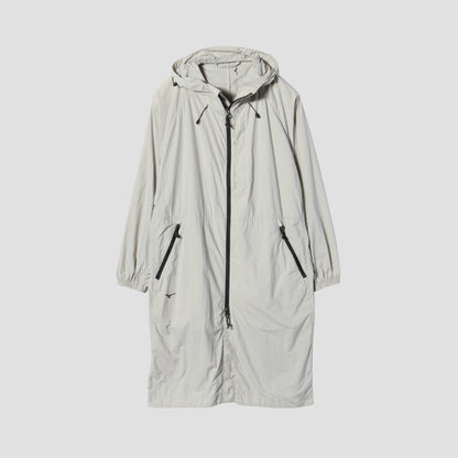 LIGHTWEIGHT NYLON POPLIN COAT