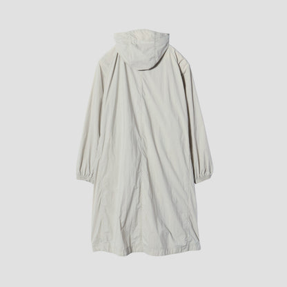 LIGHTWEIGHT NYLON POPLIN COAT