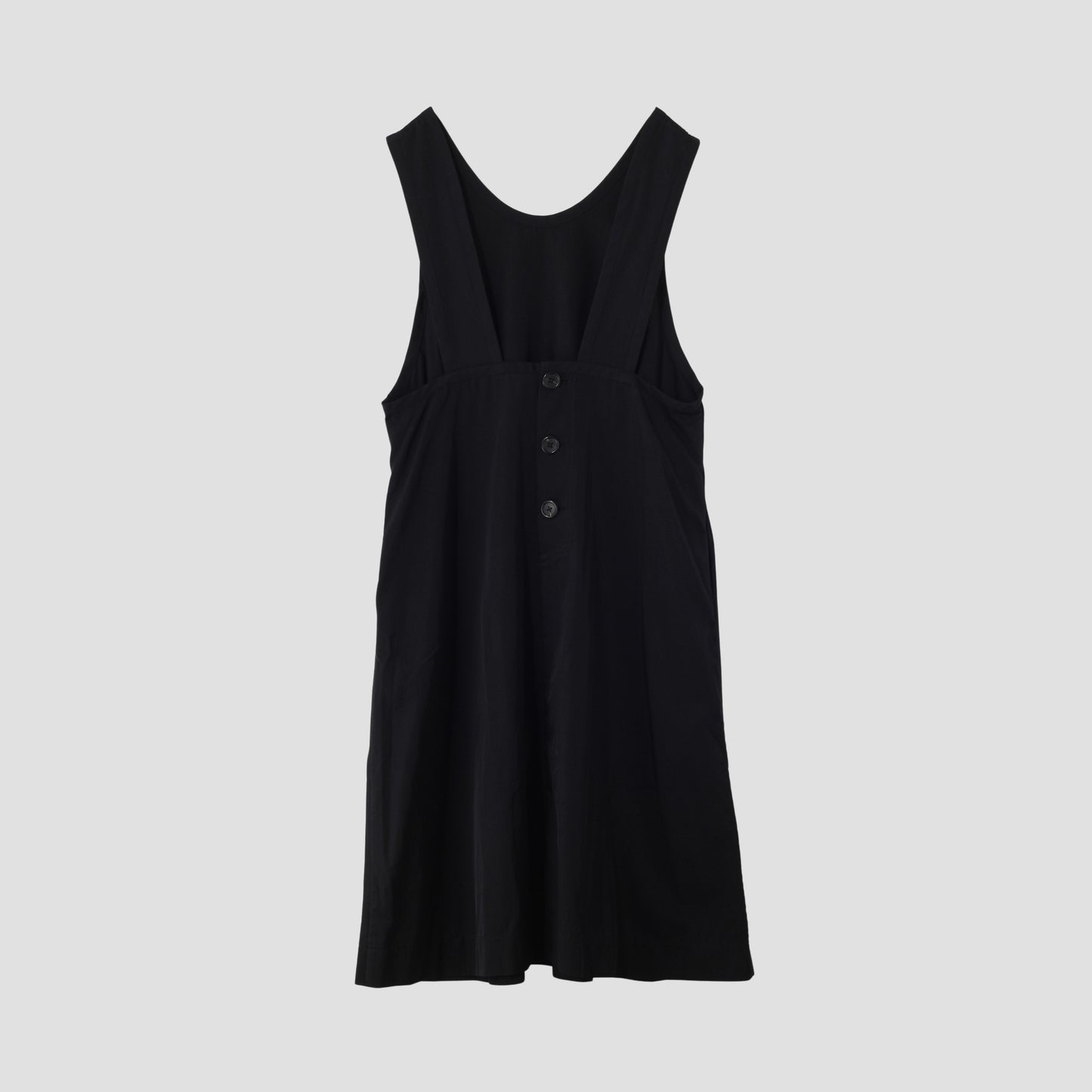 GLAZED COTTON CUPRA DRESS