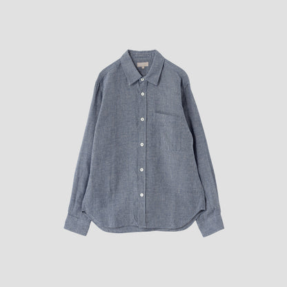 GRAPH CHECK LINEN SHIRT