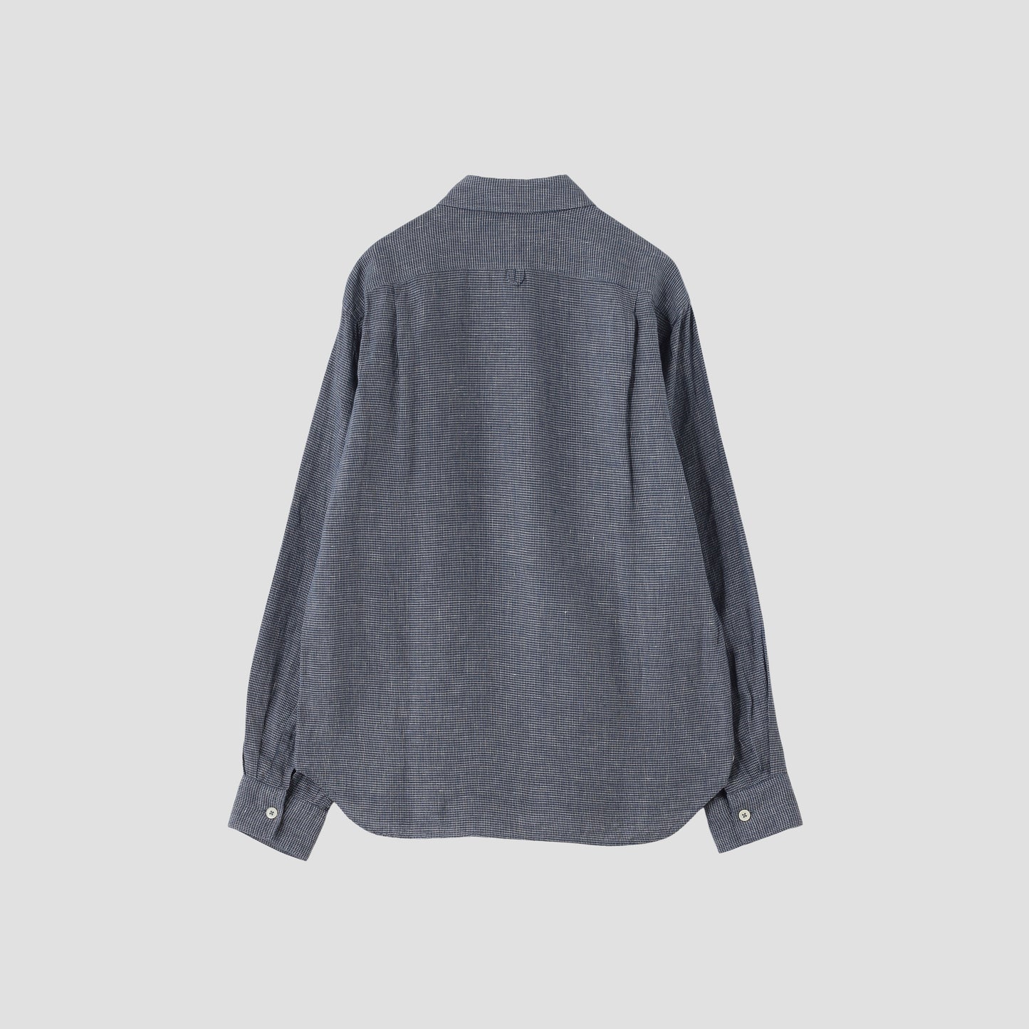 GRAPH CHECK LINEN SHIRT