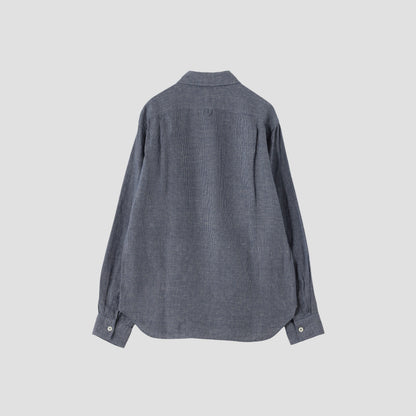 GRAPH CHECK LINEN SHIRT