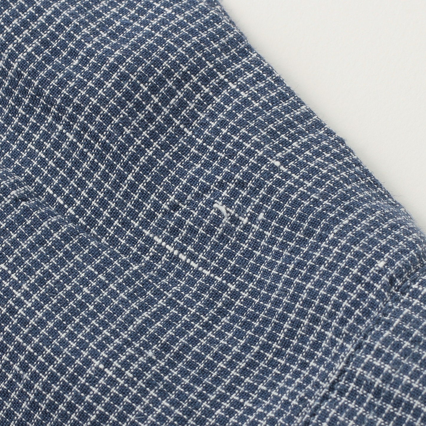 GRAPH CHECK LINEN SHIRT