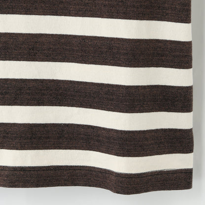 FADED STRIPE COTTON JERSEY