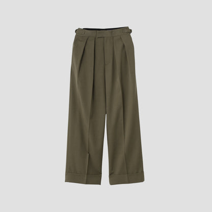 FLUID WOOL TROUSERS