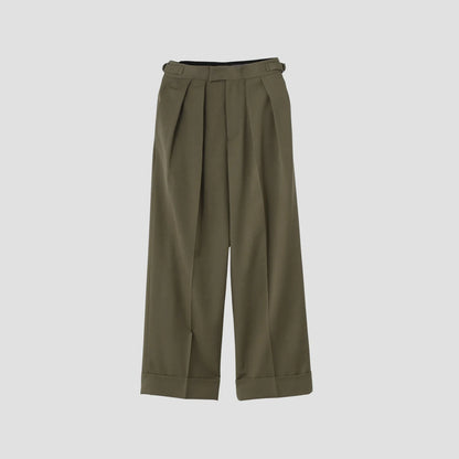 FLUID WOOL TROUSERS