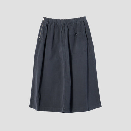 WASHED COTTON LINEN SKIRT