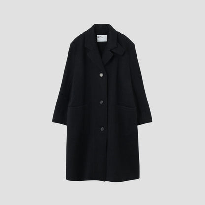 HEAVY WOOL MELTON COAT