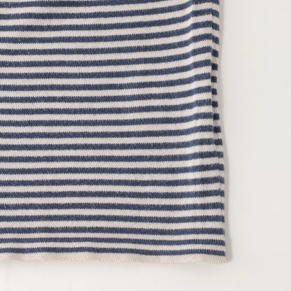 STRIPE CREW NECK KNIT