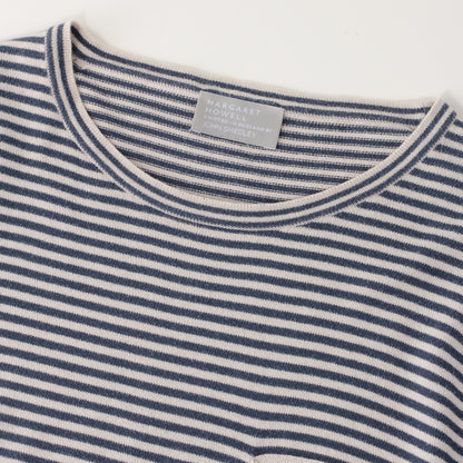 STRIPE CREW NECK KNIT