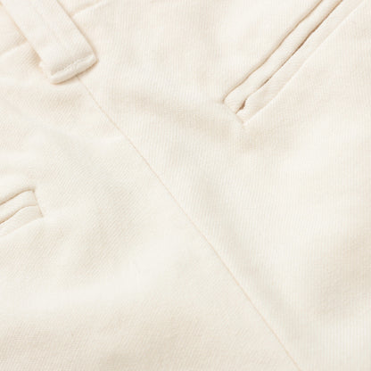 WASHED COTTON TWILL TROUSERS