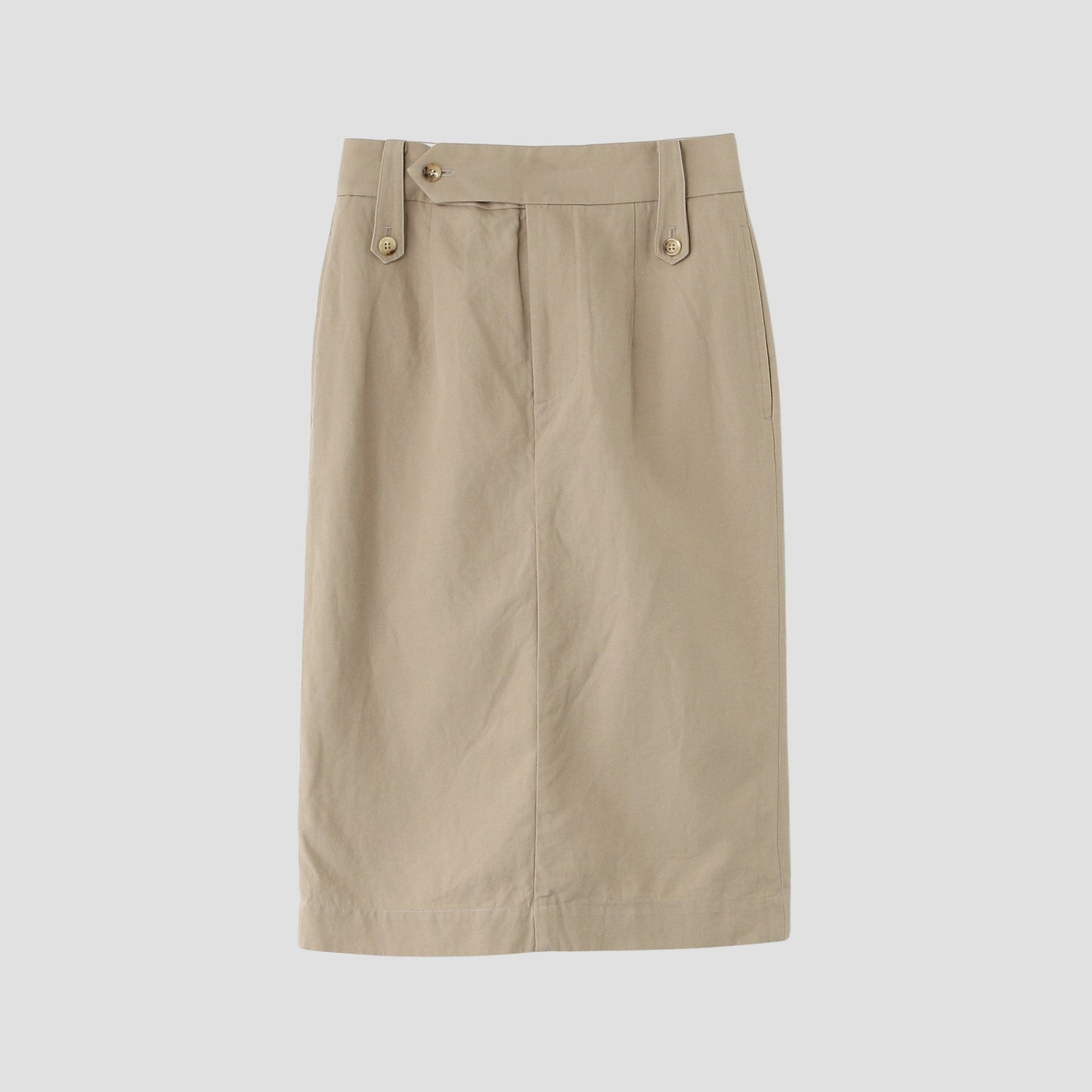 HIGH TWIST COTTON LINEN SKIRT