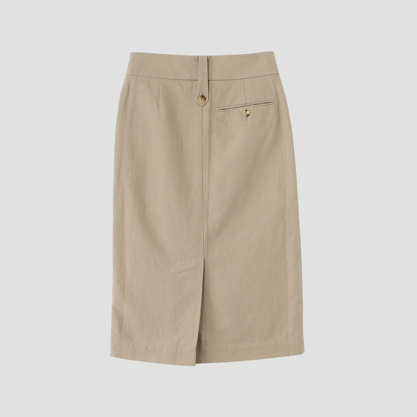 HIGH TWIST COTTON LINEN SKIRT