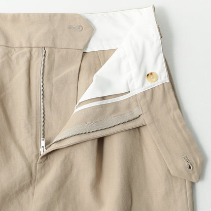 HIGH TWIST COTTON LINEN SKIRT