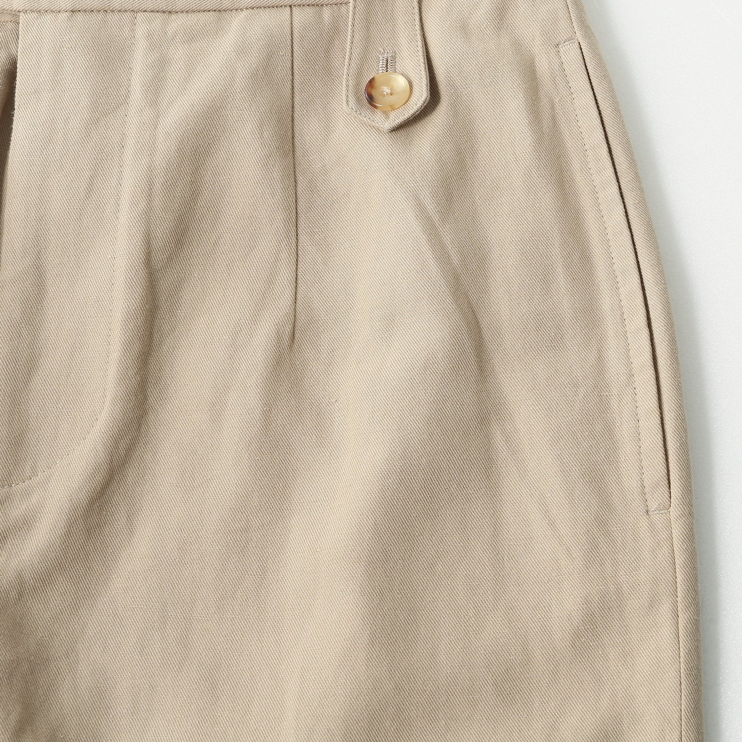 HIGH TWIST COTTON LINEN SKIRT