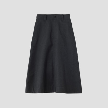 WOOL COTTON DRILL SKIRT