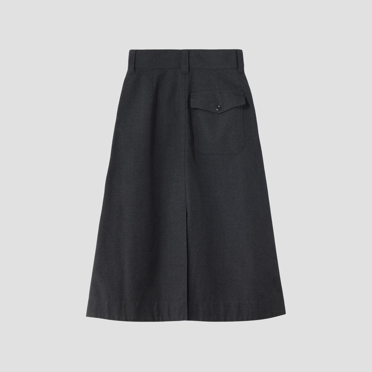 WOOL COTTON DRILL SKIRT