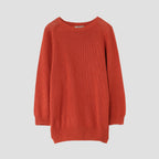 LINEN COTTON CREW NECK KNIT