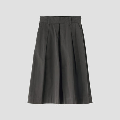 COTTON TWILL SKIRT