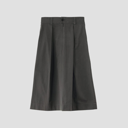 COTTON TWILL SKIRT
