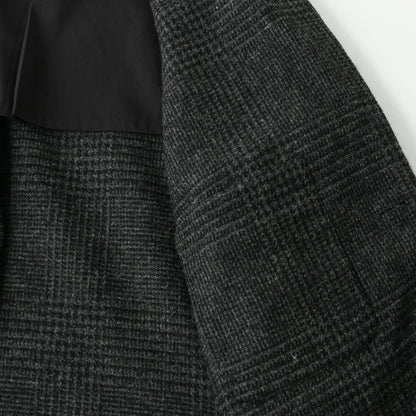 GLEN CHECK WOOL JACKET