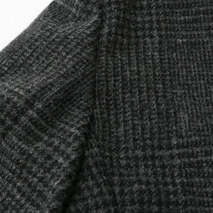 GLEN CHECK WOOL JACKET